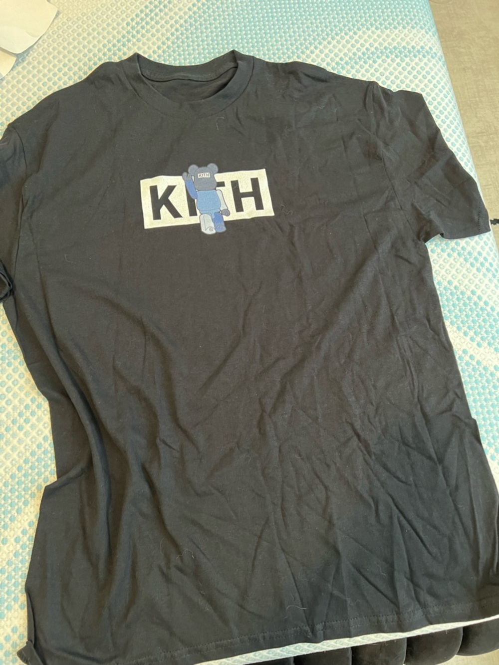 Kith Bearbrick Box Logo Tee